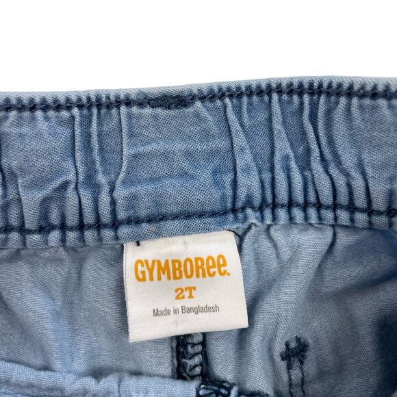 Gymboree Light Wash Denim Button Front Shorts Girls 2T - Picture 3 of 4